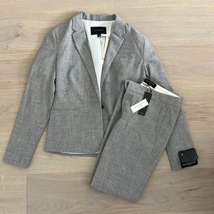 NWT Banana Republic Suit - light gray